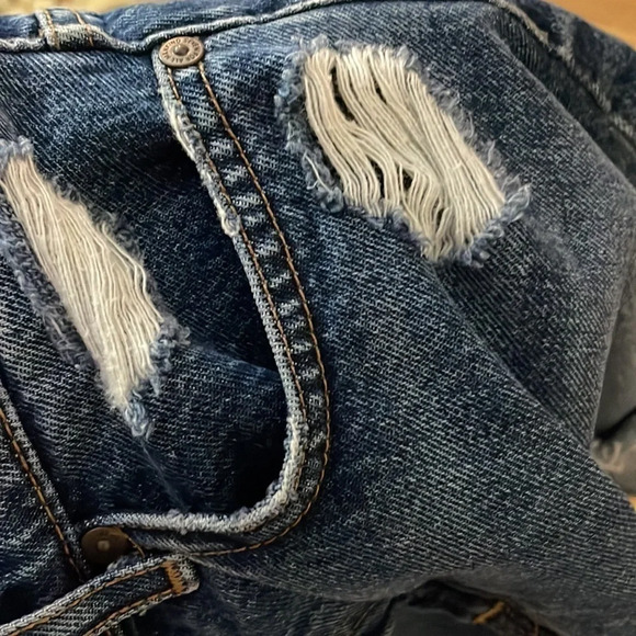 7 for All Mankind Denim Mini Skirt Size 26 - Picture 6 of 7